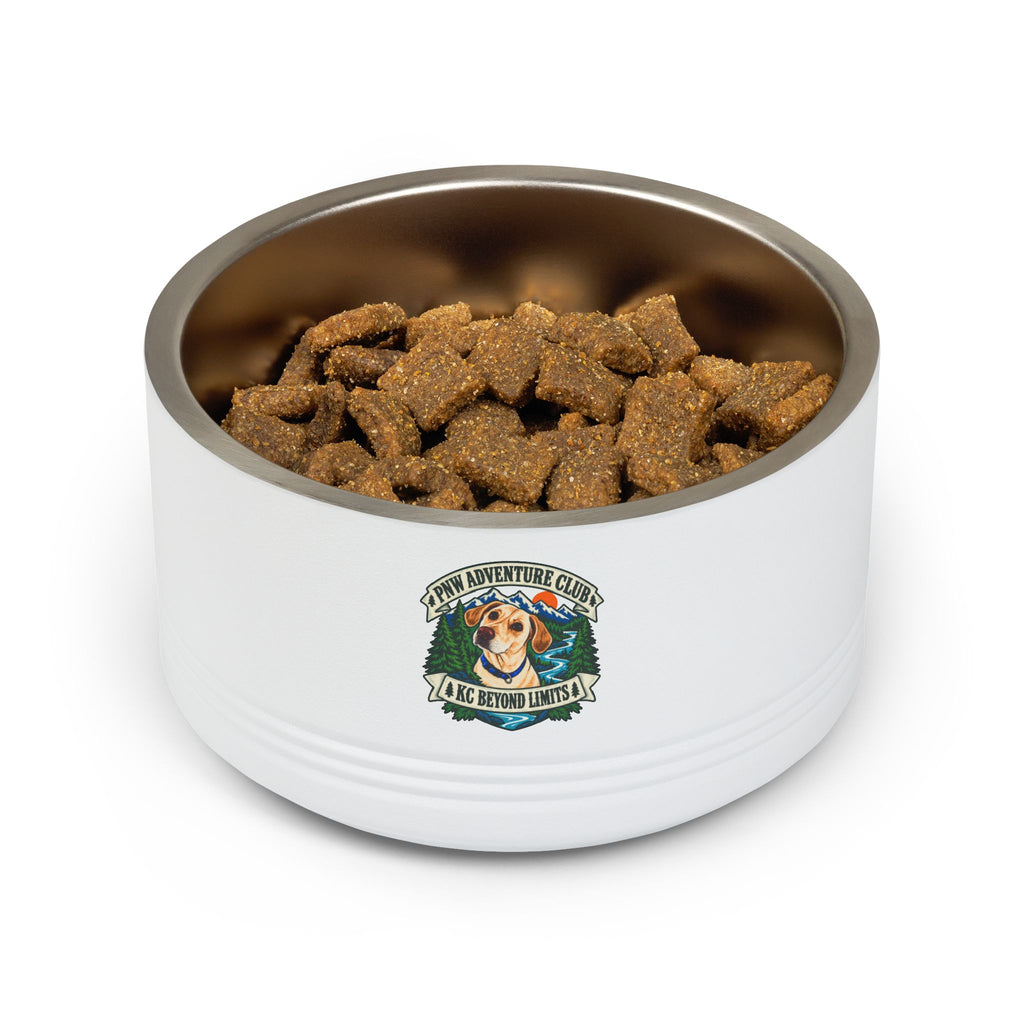 PNW Adventure Stainless Dog Bowl, 18 oz — KC Beyond Limits