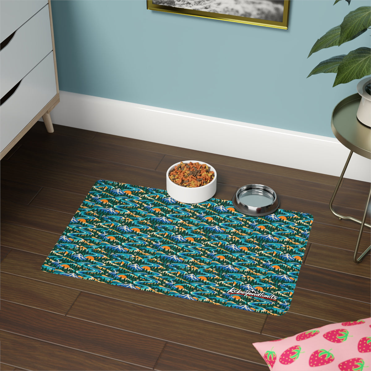 PNW Adventure Feeding Mat, 12 × 18 in — supplier mockup 4