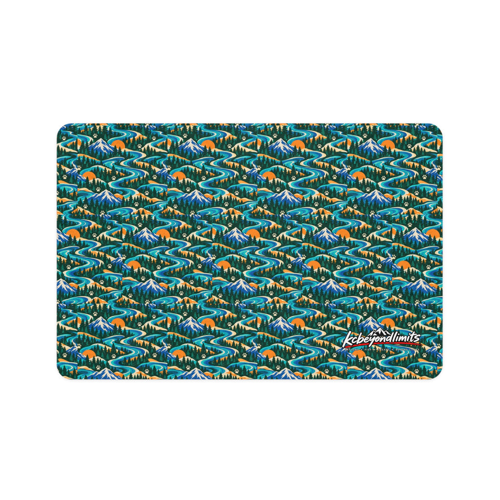 PNW Adventure Feeding Mat, 12 × 18 in — supplier mockup 1