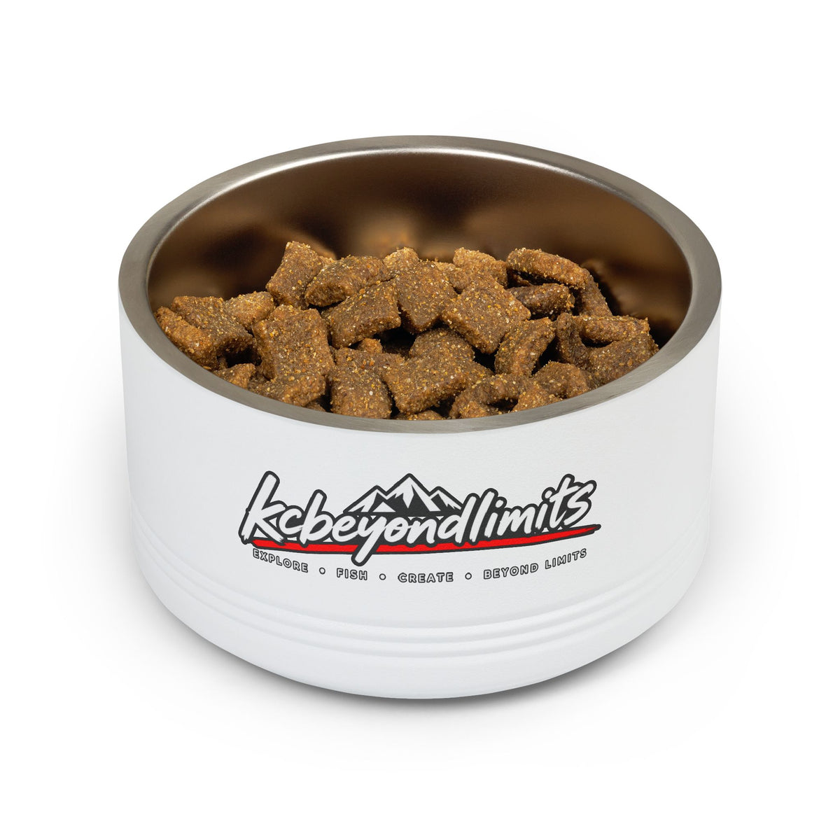 PNW Adventure Stainless Dog Bowl, 18 oz — KC Beyond Limits